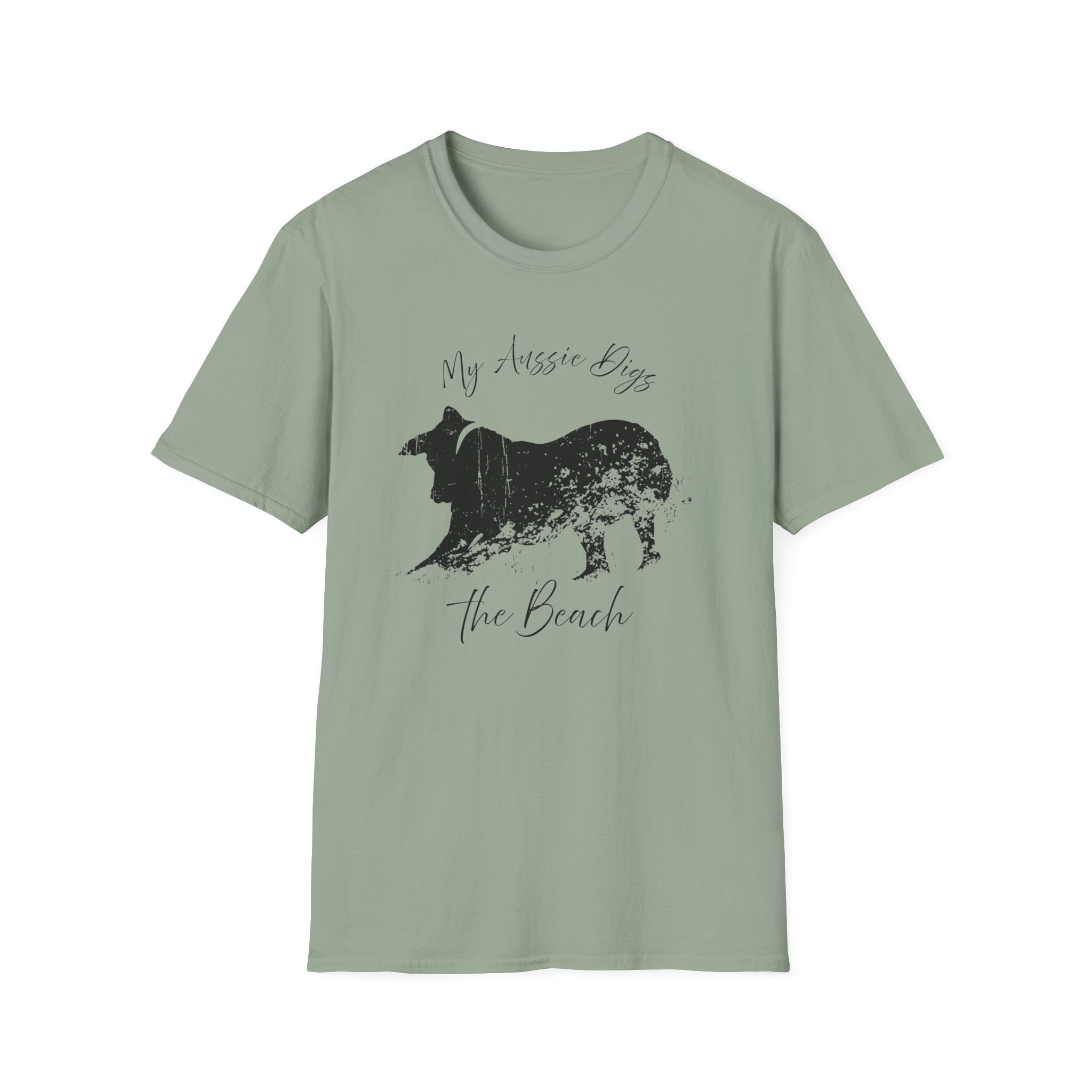 My Aussie Digs the Beach | Australian Shepherd Tee