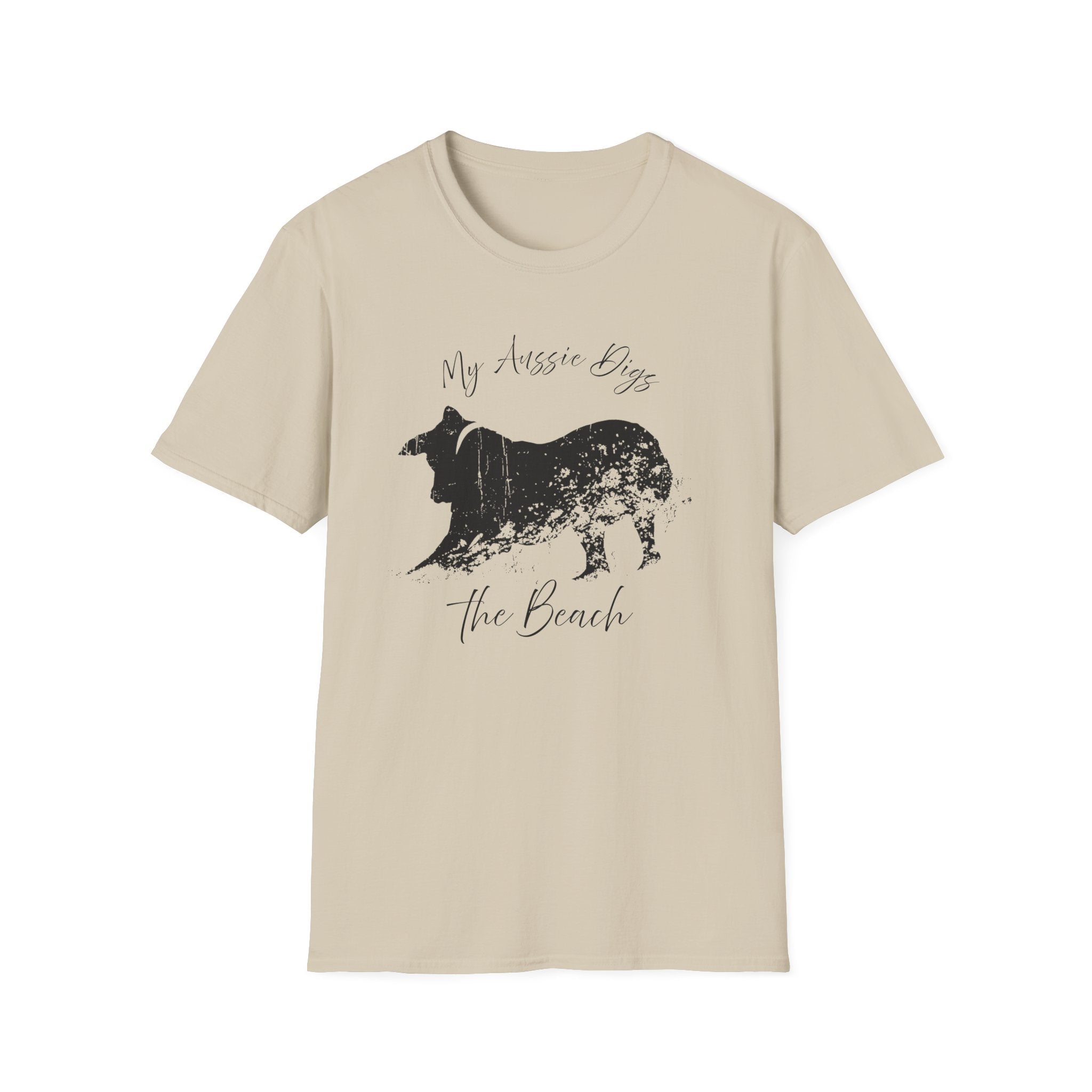 My Aussie Digs the Beach | Australian Shepherd Tee