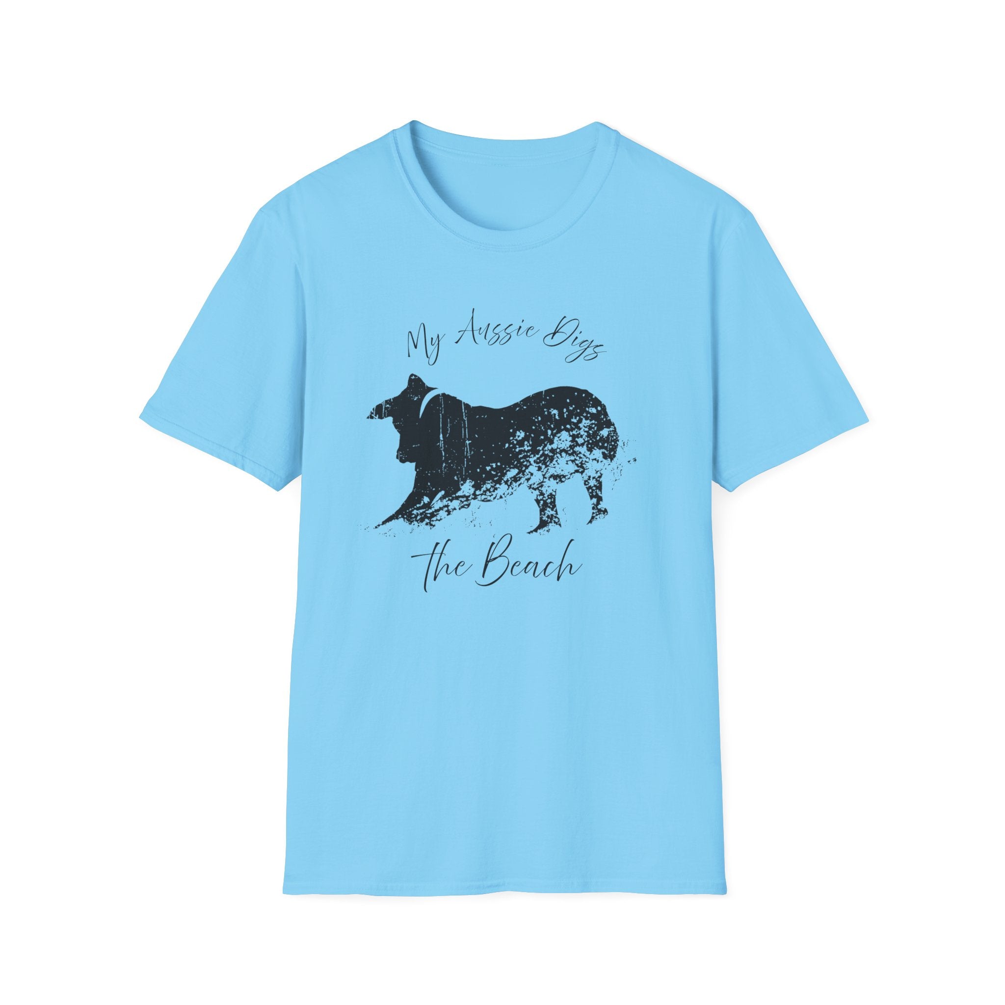 My Aussie Digs the Beach | Australian Shepherd Tee