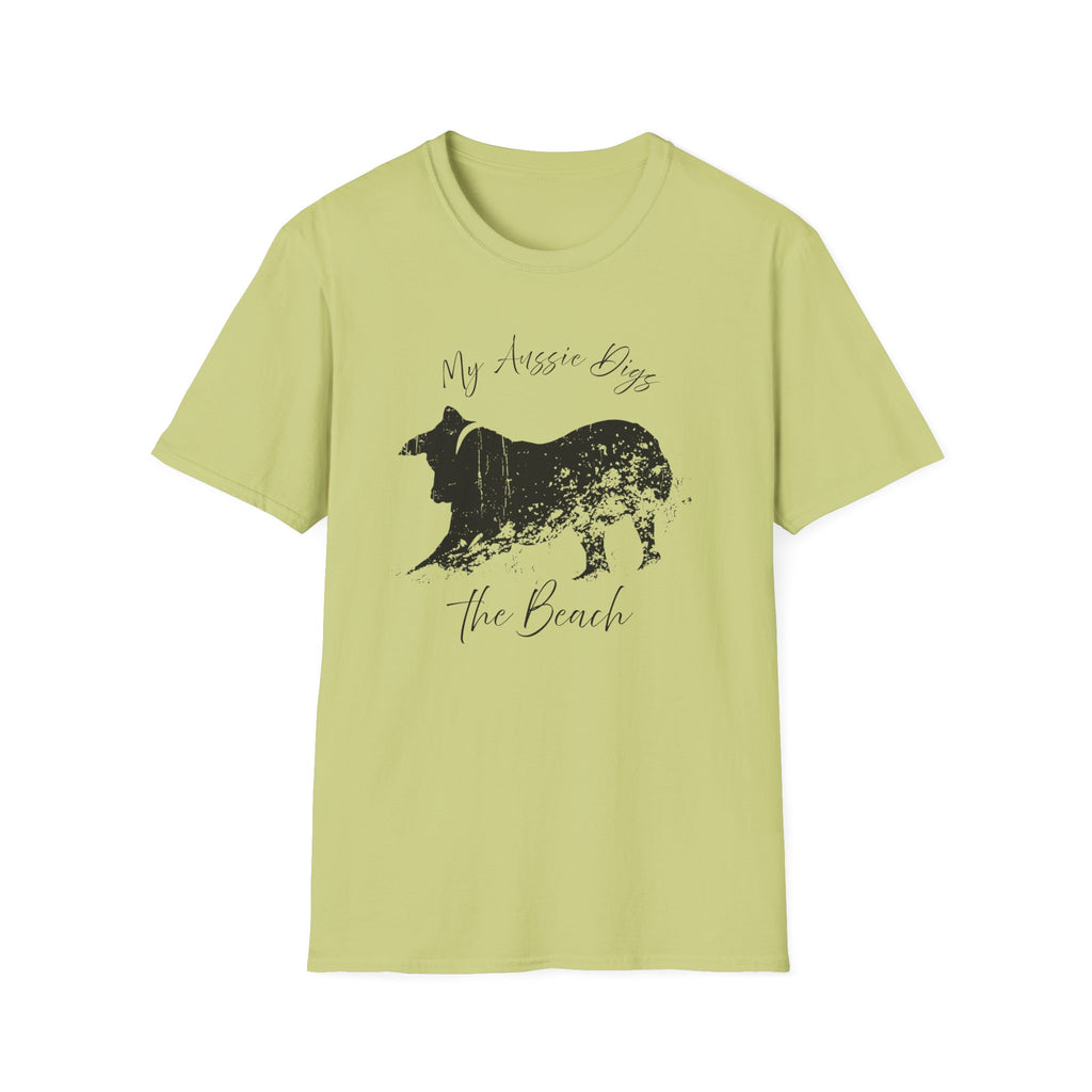 My Aussie Digs the Beach | Australian Shepherd Tee