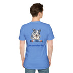 Just Another Day Blue Merle Aussie Agility Tee | Australian Shepherd Dog Sports Shirt