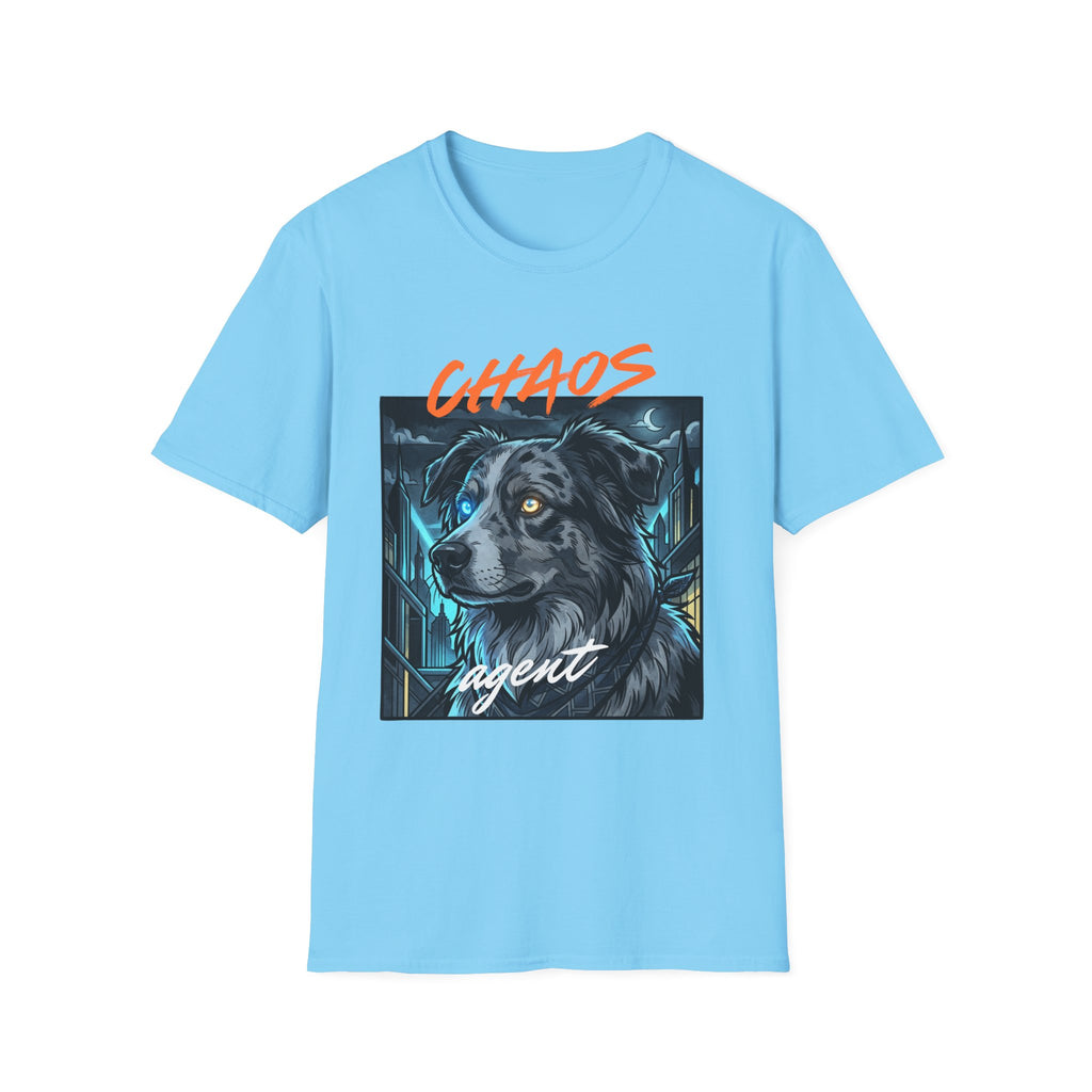 Chaos Agent — Blue Merle Aussie Graphic Tee