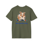 Just Another Day Red Merle Aussie Agility Tee | Australian Shepherd Dog Sports Shirt