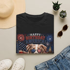 Red Merle Australian Shepherd Patriotic Shirt | 250th Anniversary Aussie Tee (1776–2026)
