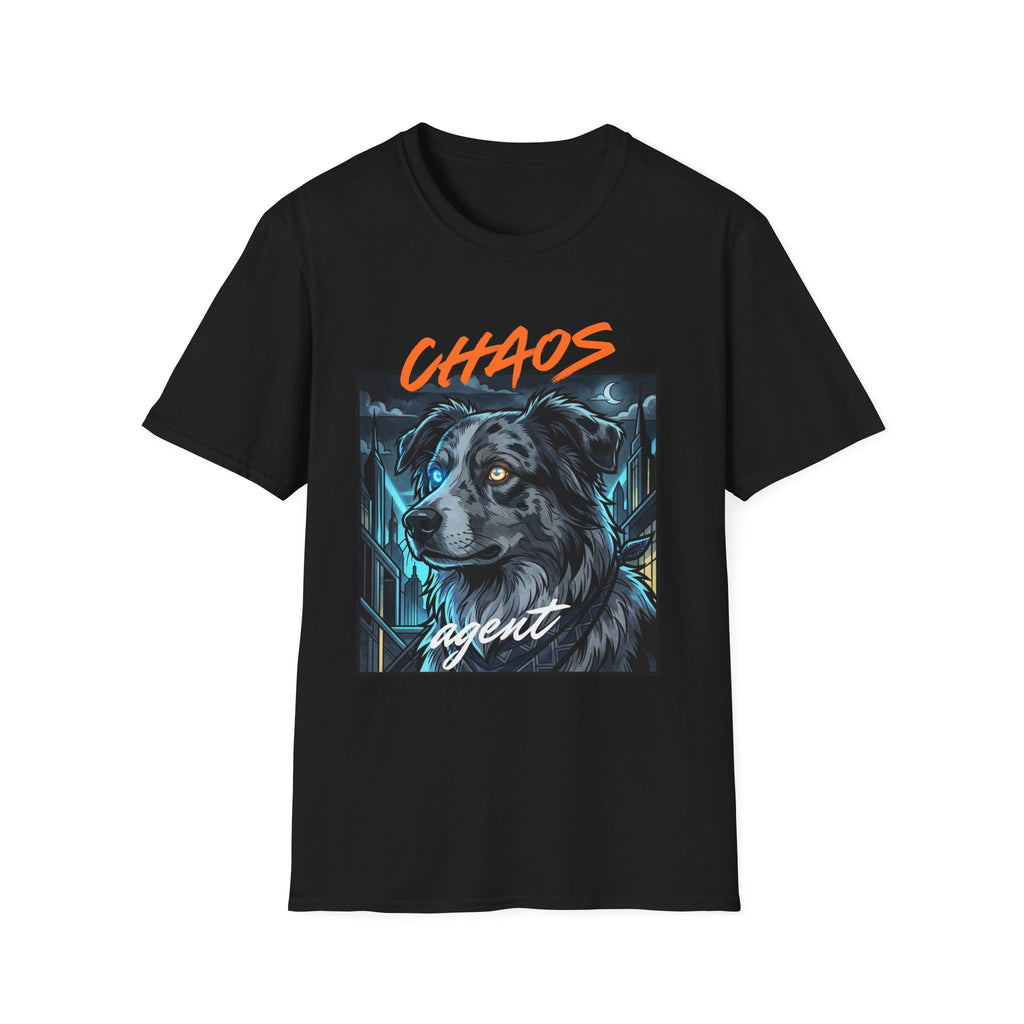 Chaos Agent — Blue Merle Aussie Graphic Tee