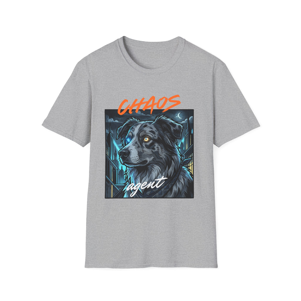 Chaos Agent — Blue Merle Aussie Graphic Tee