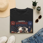 Blue Merle Australian Shepherd Patriotic Shirt | 250th Anniversary Aussie Tee (1776–2026)