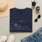 Aussie Specs Blueprint Tee | Australian Shepherd Agility T-Shirt