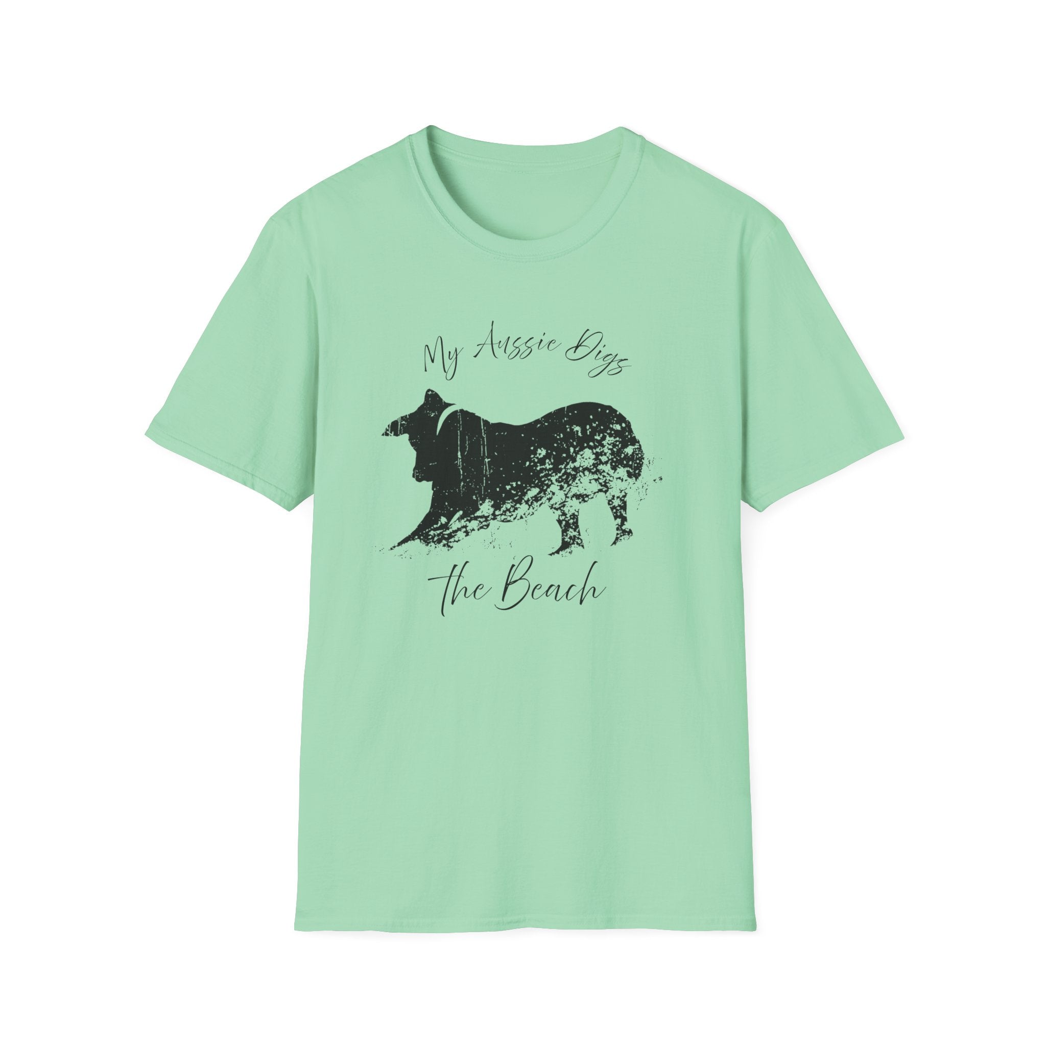 My Aussie Digs the Beach | Australian Shepherd Tee