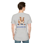 Just Another Day Red Merle Aussie Agility Tee | Australian Shepherd Dog Sports Shirt