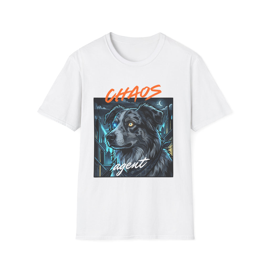 Chaos Agent — Blue Merle Aussie Graphic Tee