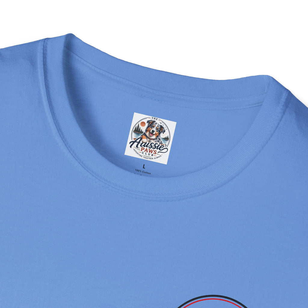 Just Another Day Blue Merle Aussie Agility Tee | Australian Shepherd Dog Sports Shirt