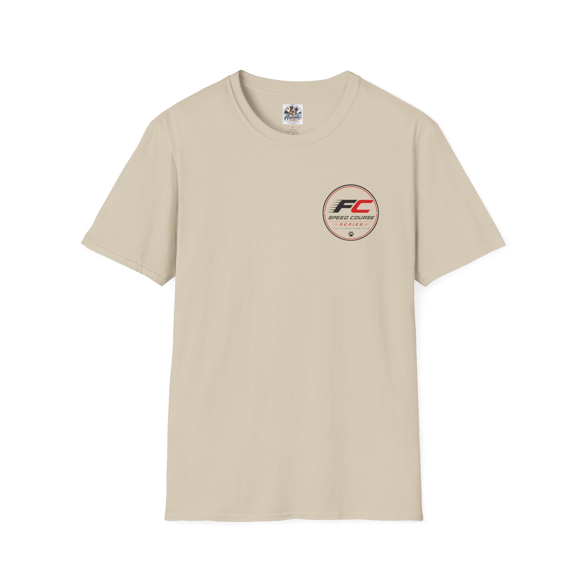 Just Another Day Tri-Color Aussie Agility Tee | Australian Shepherd Dog Sports Shirt