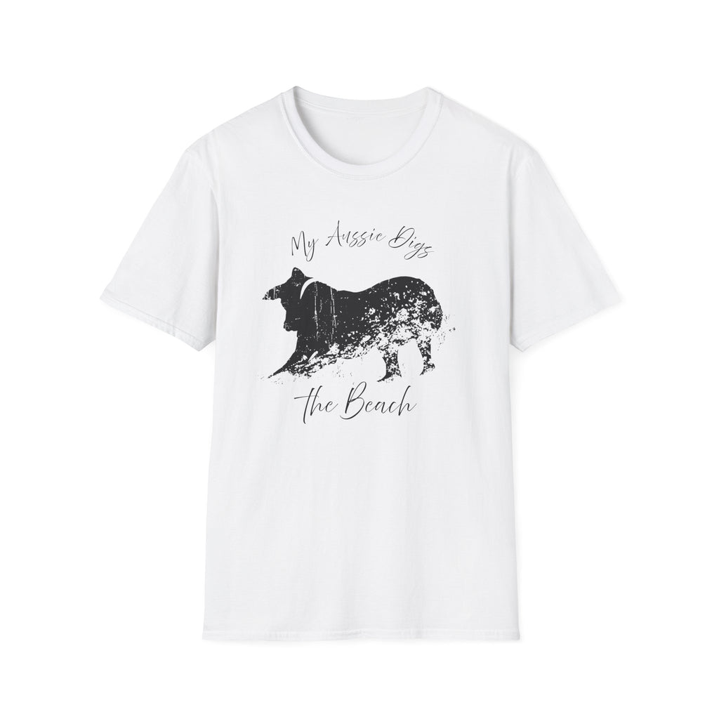 My Aussie Digs the Beach | Australian Shepherd Tee