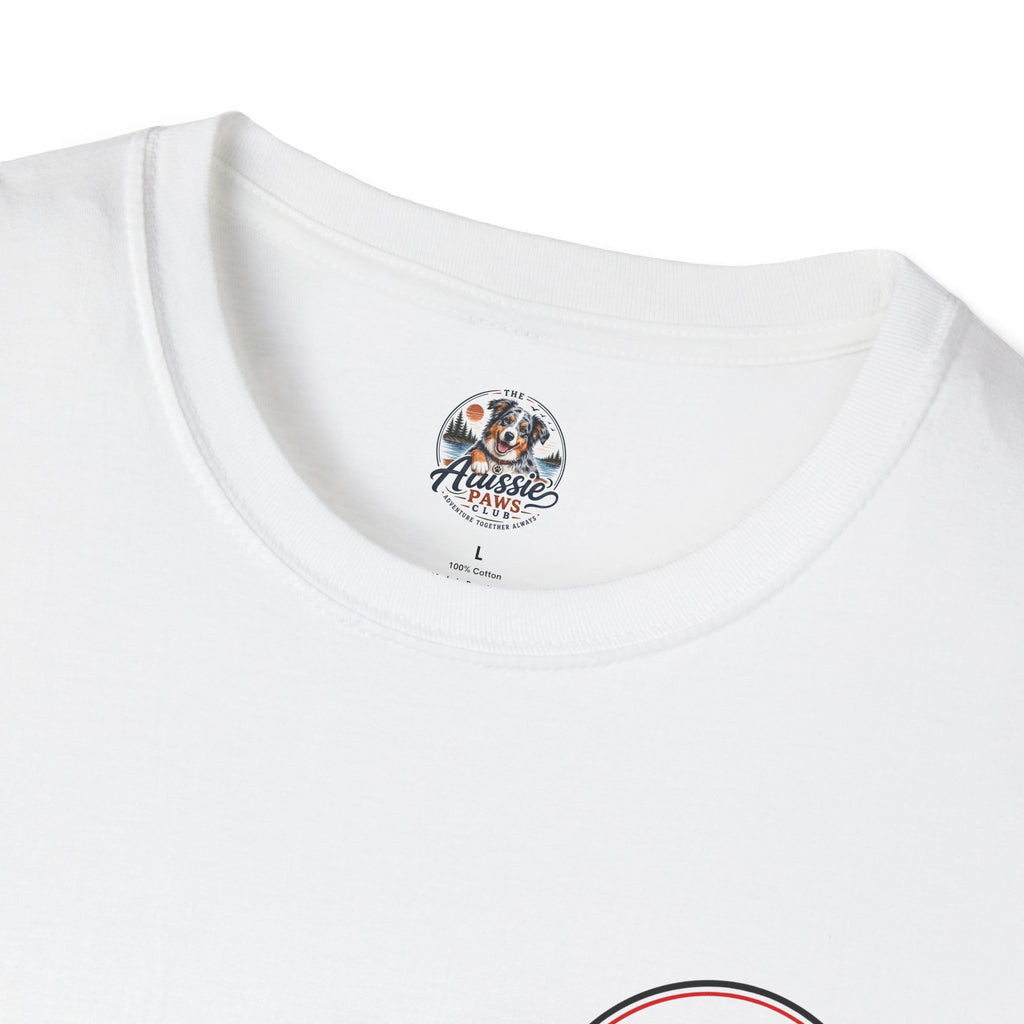 Just Another Day Tri-Color Aussie Agility Tee | Australian Shepherd Dog Sports Shirt
