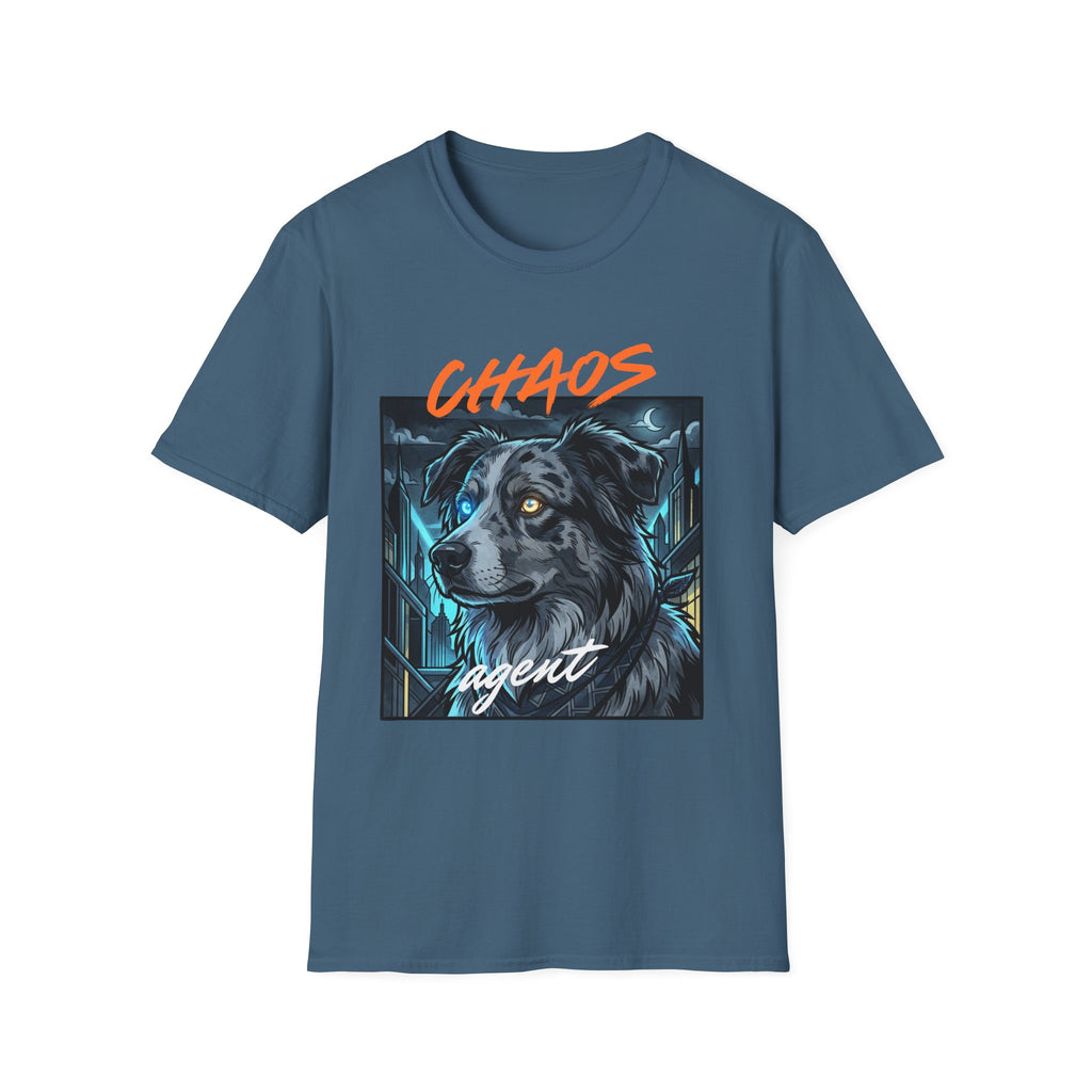Chaos Agent — Blue Merle Aussie Graphic Tee