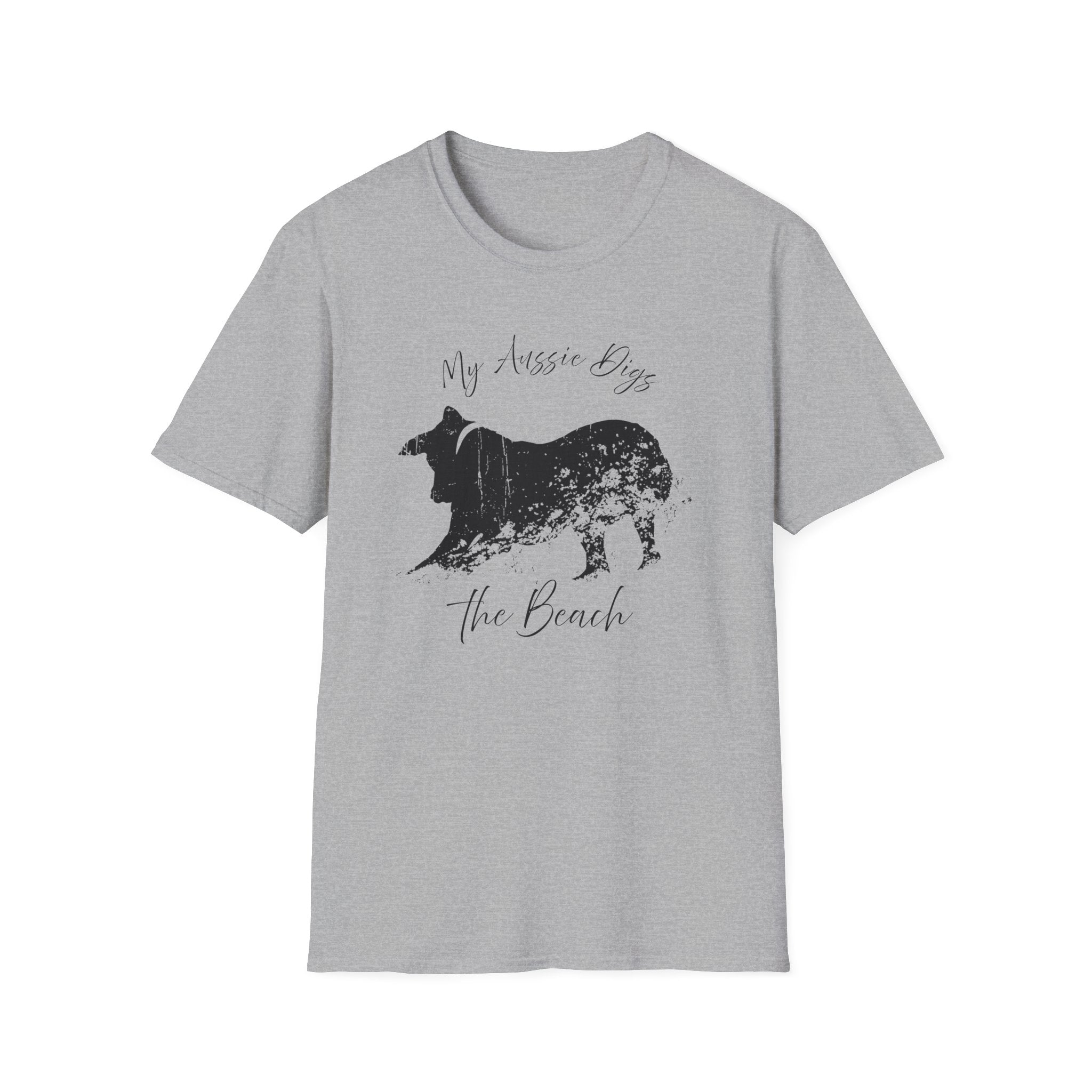 My Aussie Digs the Beach | Australian Shepherd Tee