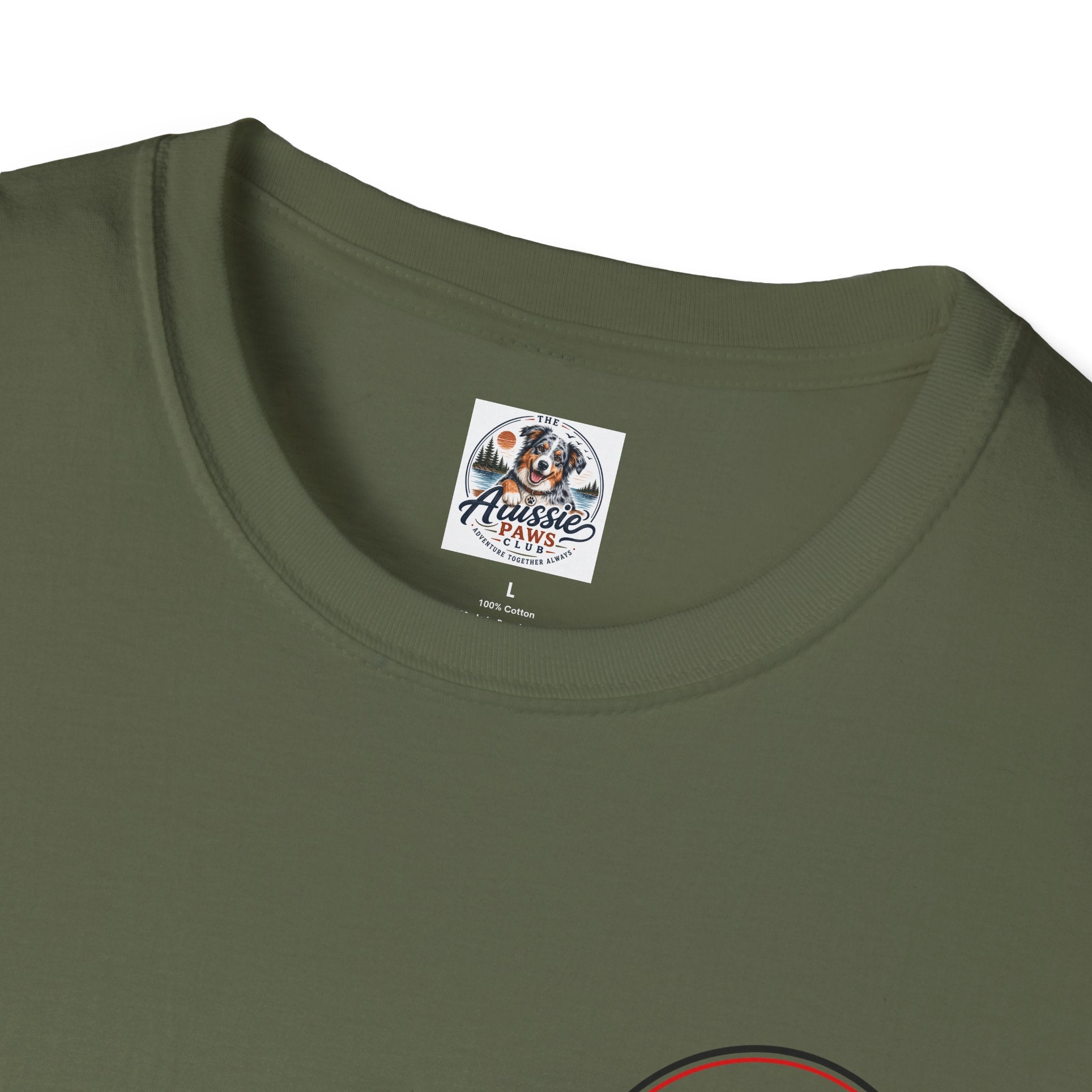 Just Another Day Tri-Color Aussie Agility Tee | Australian Shepherd Dog Sports Shirt