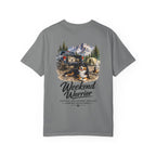 Weekend Warrior Australian Shepherd T-Shirt | Black Tri Aussie Camping Tee | Comfort Colors