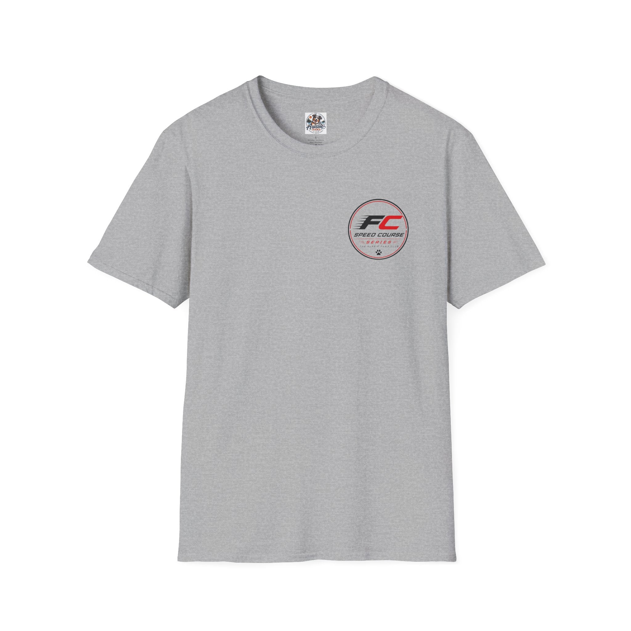 Just Another Day Tri-Color Aussie Agility Tee | Australian Shepherd Dog Sports Shirt