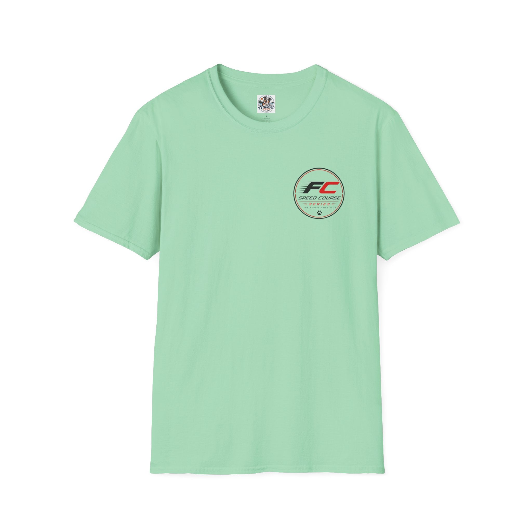 Just Another Day Tri-Color Aussie Agility Tee | Australian Shepherd Dog Sports Shirt