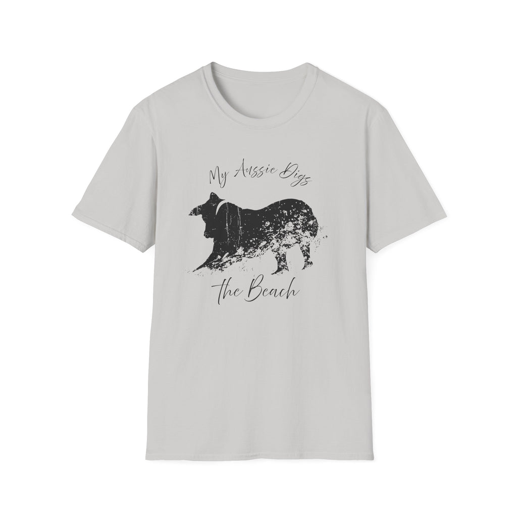 My Aussie Digs the Beach | Australian Shepherd Tee