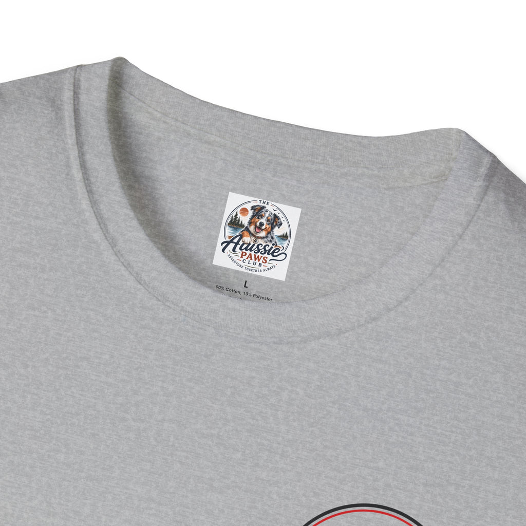 Just Another Day Red Merle Aussie Agility Tee | Australian Shepherd Dog Sports Shirt