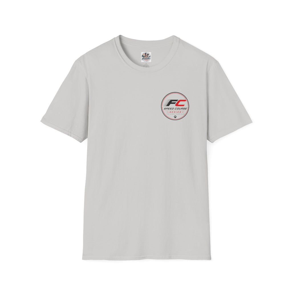 Just Another Day Tri-Color Aussie Agility Tee | Australian Shepherd Dog Sports Shirt