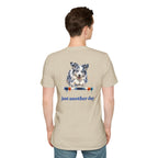 Just Another Day Blue Merle Aussie Agility Tee | Australian Shepherd Dog Sports Shirt